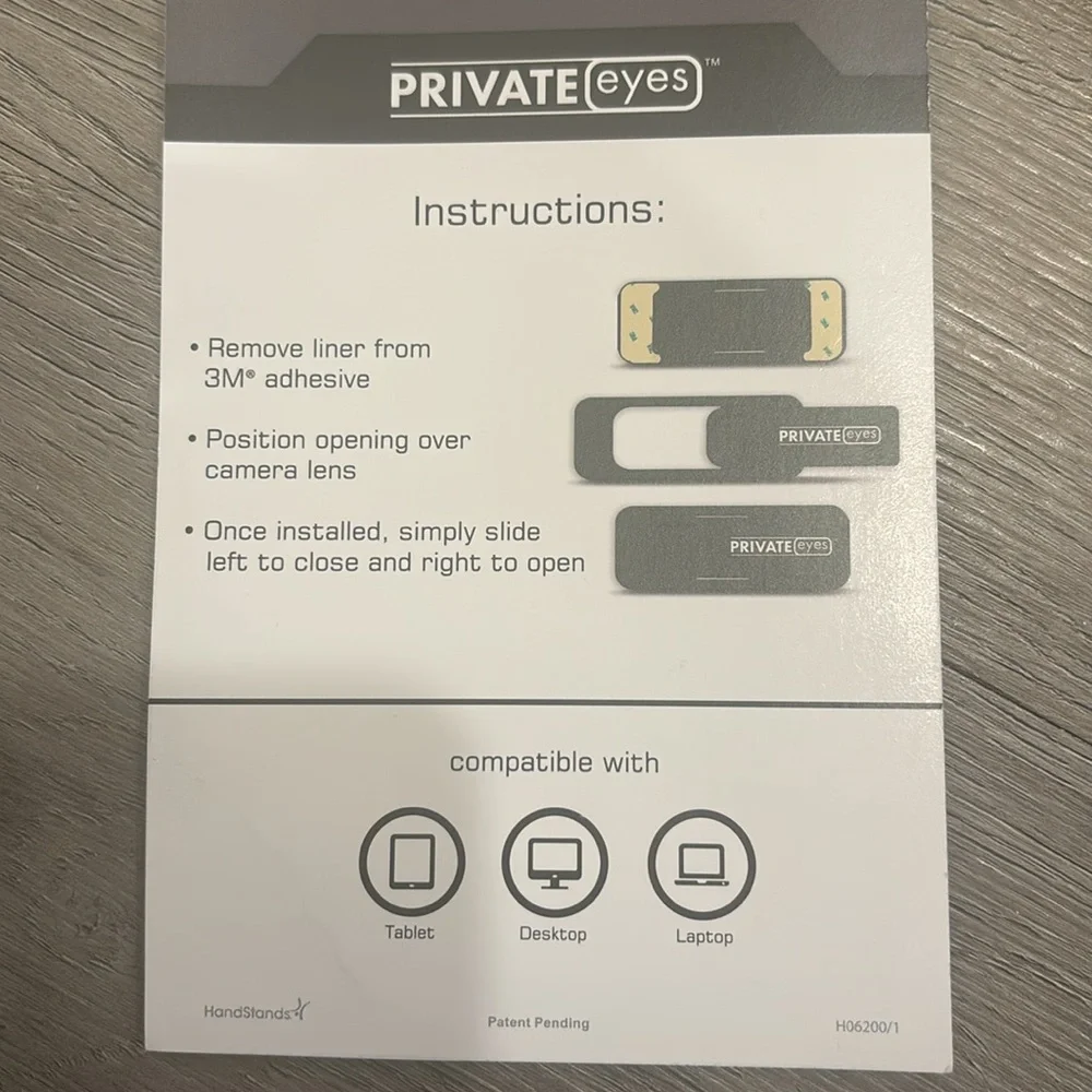 Webcam cover